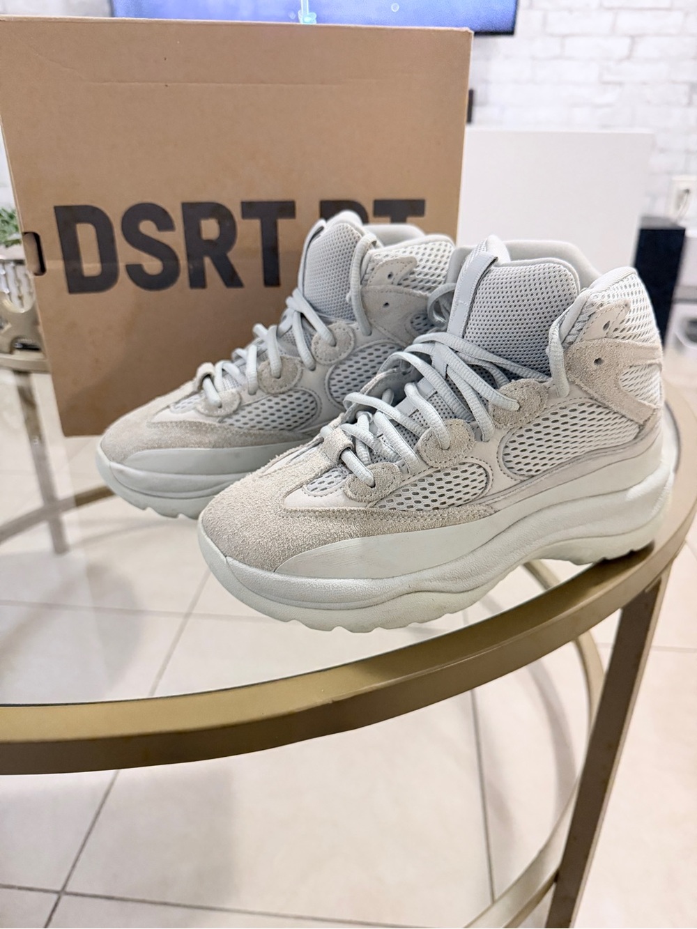 YEEZY Dessert Boots — Salt Original